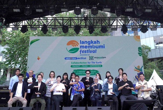 Melek Krisis Iklim Melalui Langkah Membumi Festival 2024